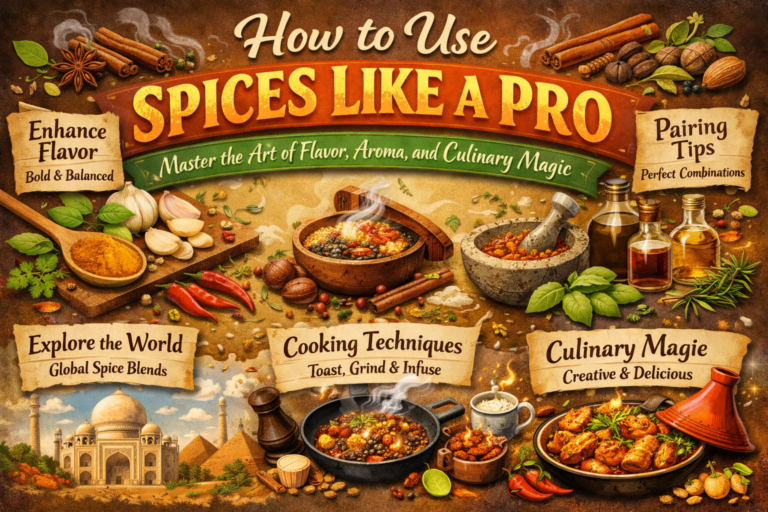 How to Use Spices Like a Pro: Master the Art of Flavor, Aroma, and Culinary Magic