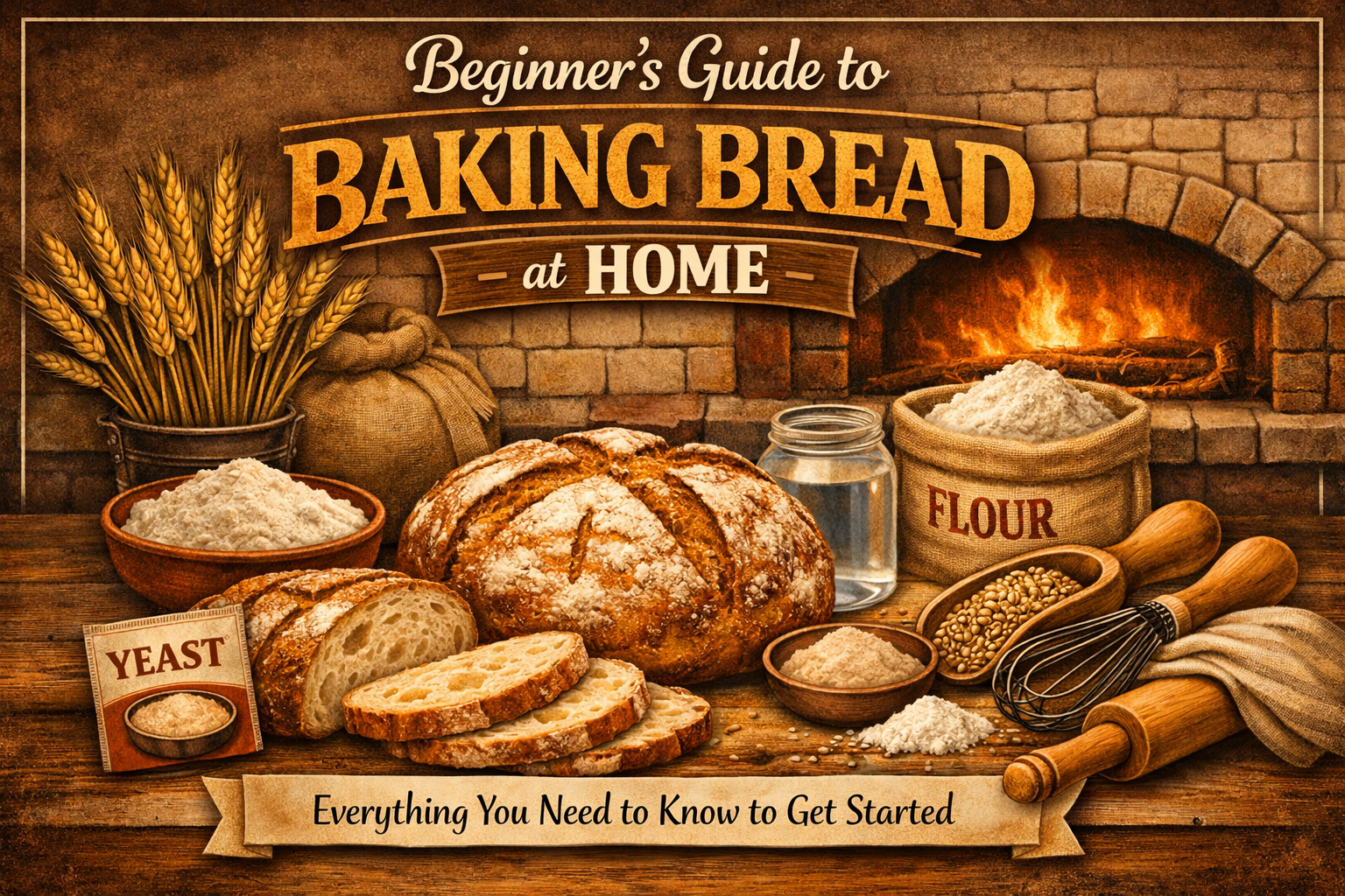 Beginner’s Guide to Baking Bread at Home: Everything You Need to Know to Get Started