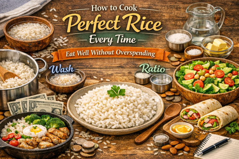 How to Cook Perfect Rice Every Time