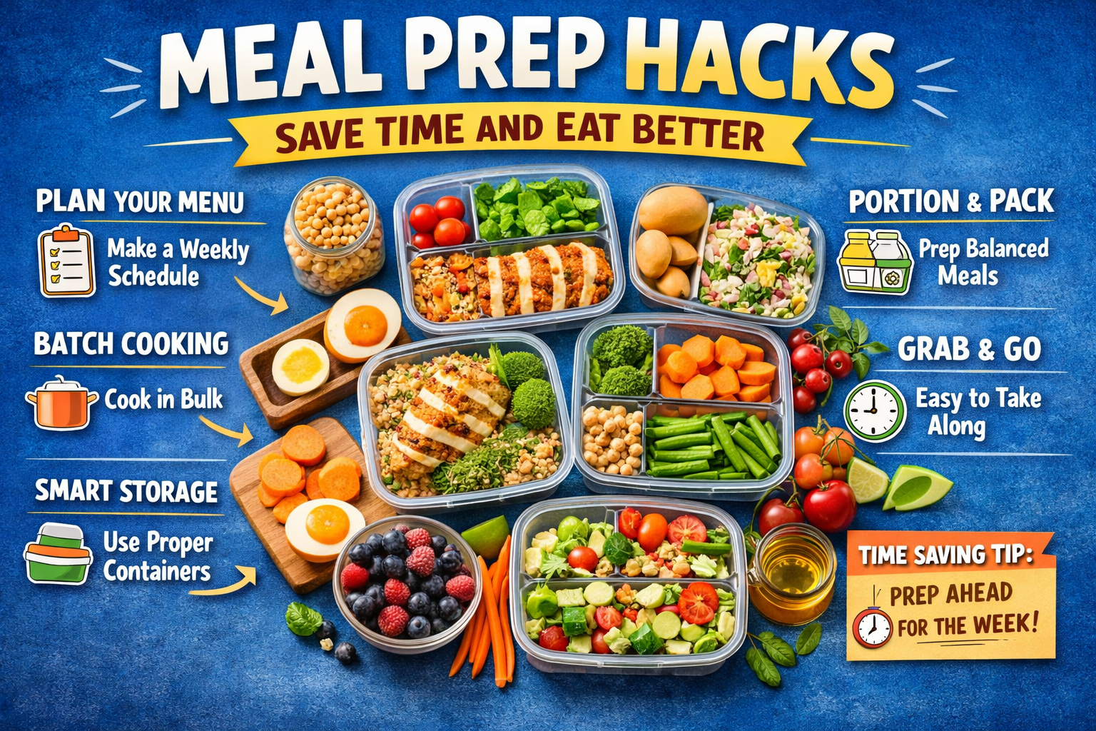 Meal Prep Hacks: Save Time and Eat Better