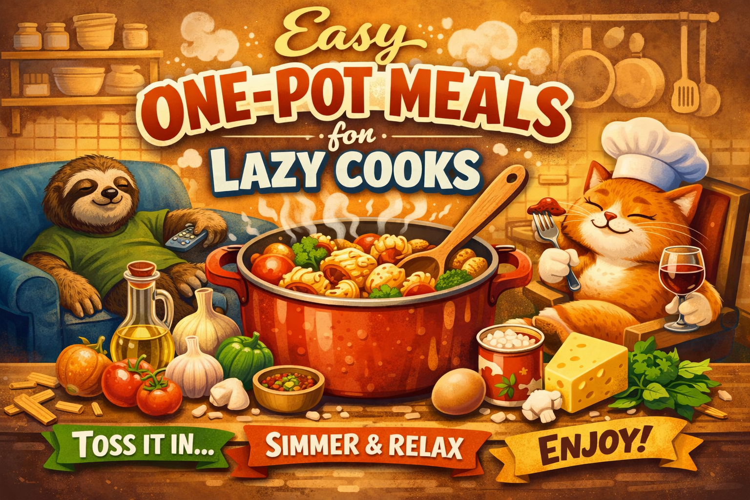Easy One-Pot Meals for Lazy Cooks