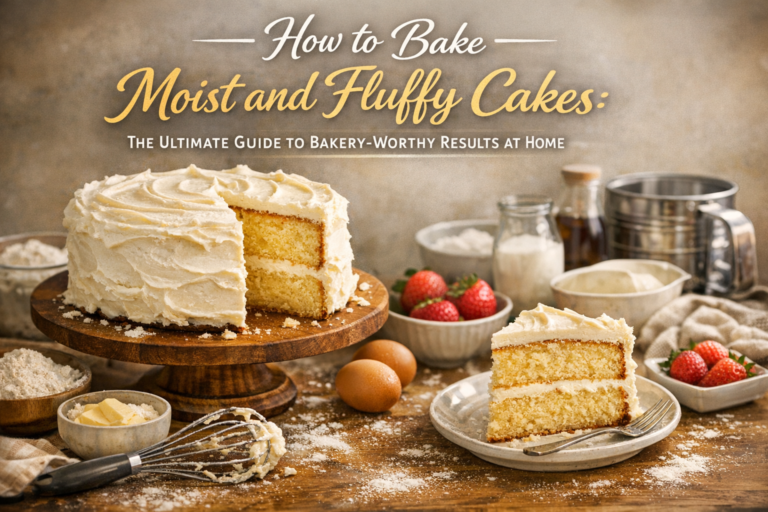 How to Bake Moist and Fluffy Cakes: The Ultimate Guide to Bakery-Worthy Results at Home