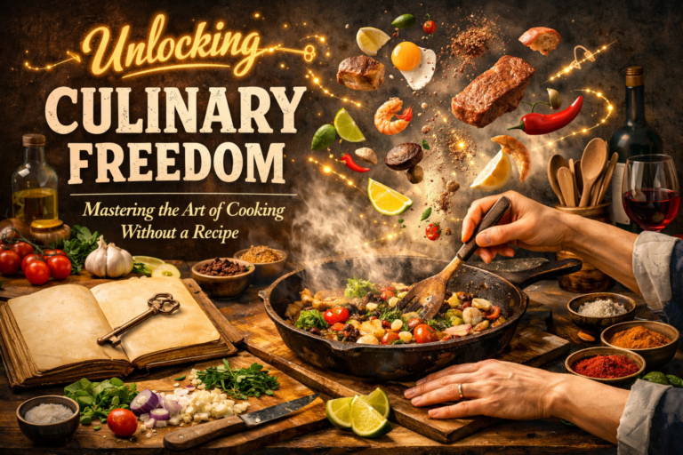 Unlocking Culinary Freedom: Mastering the Art of Cooking Without a Recipe