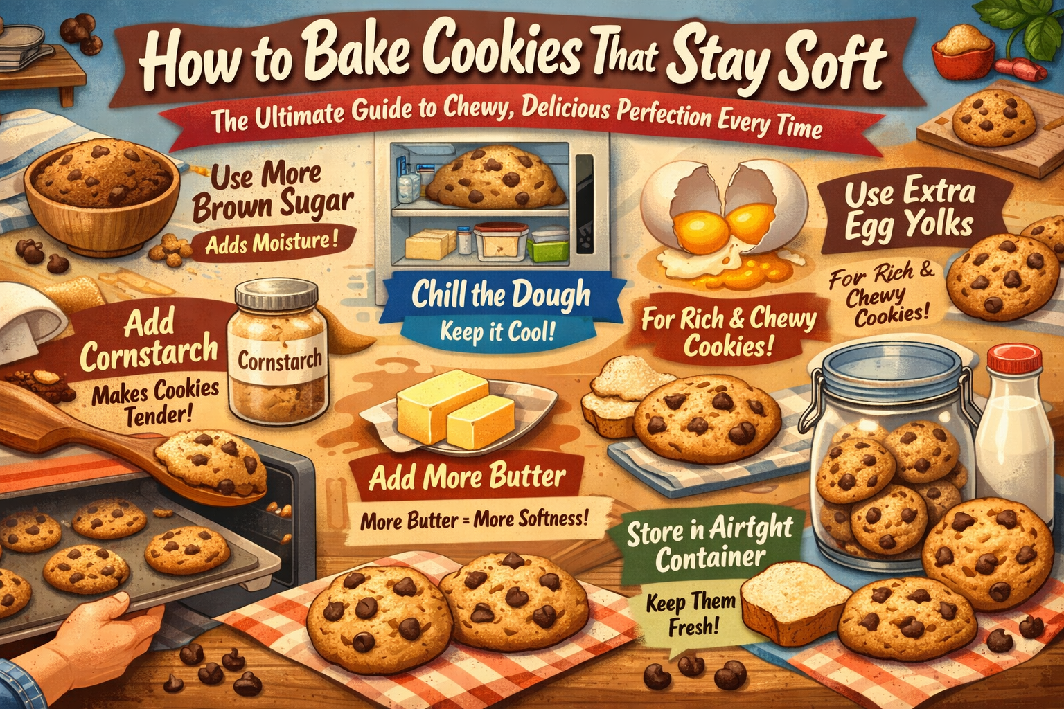 How to Bake Cookies That Stay Soft: The Ultimate Guide to Chewy, Delicious Perfection Every Time