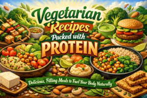 Vegetarian Recipes Packed with Protein: Easy, Delicious Meals That Keep You Full and Energized