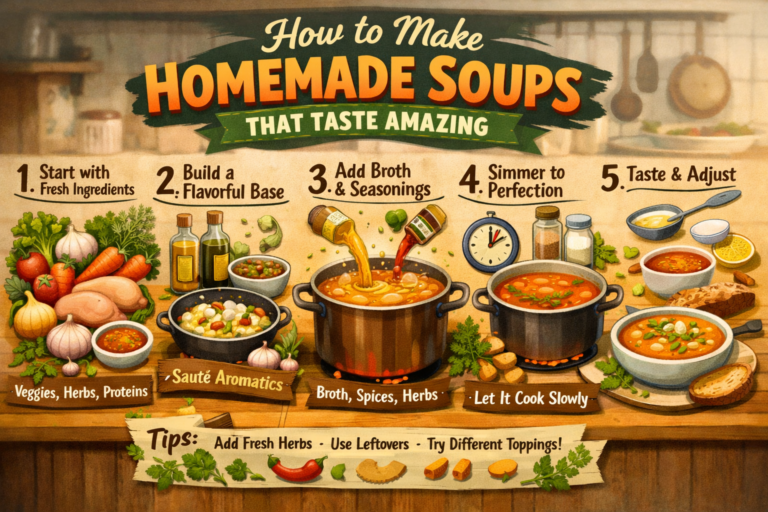 How to Make Homemade Soups That Taste Amazing