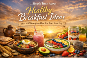 1 Simple Truth About Healthy Breakfast Ideas That Will Transform How You Start Your Day
